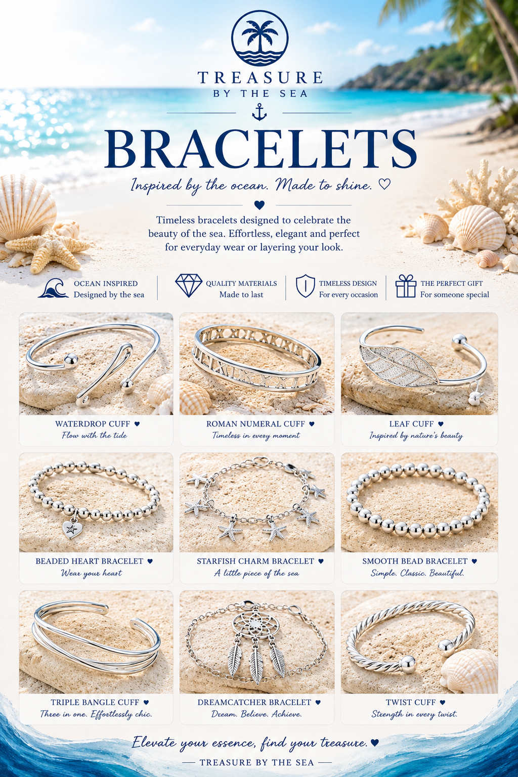 Sterling Silver Bracelets