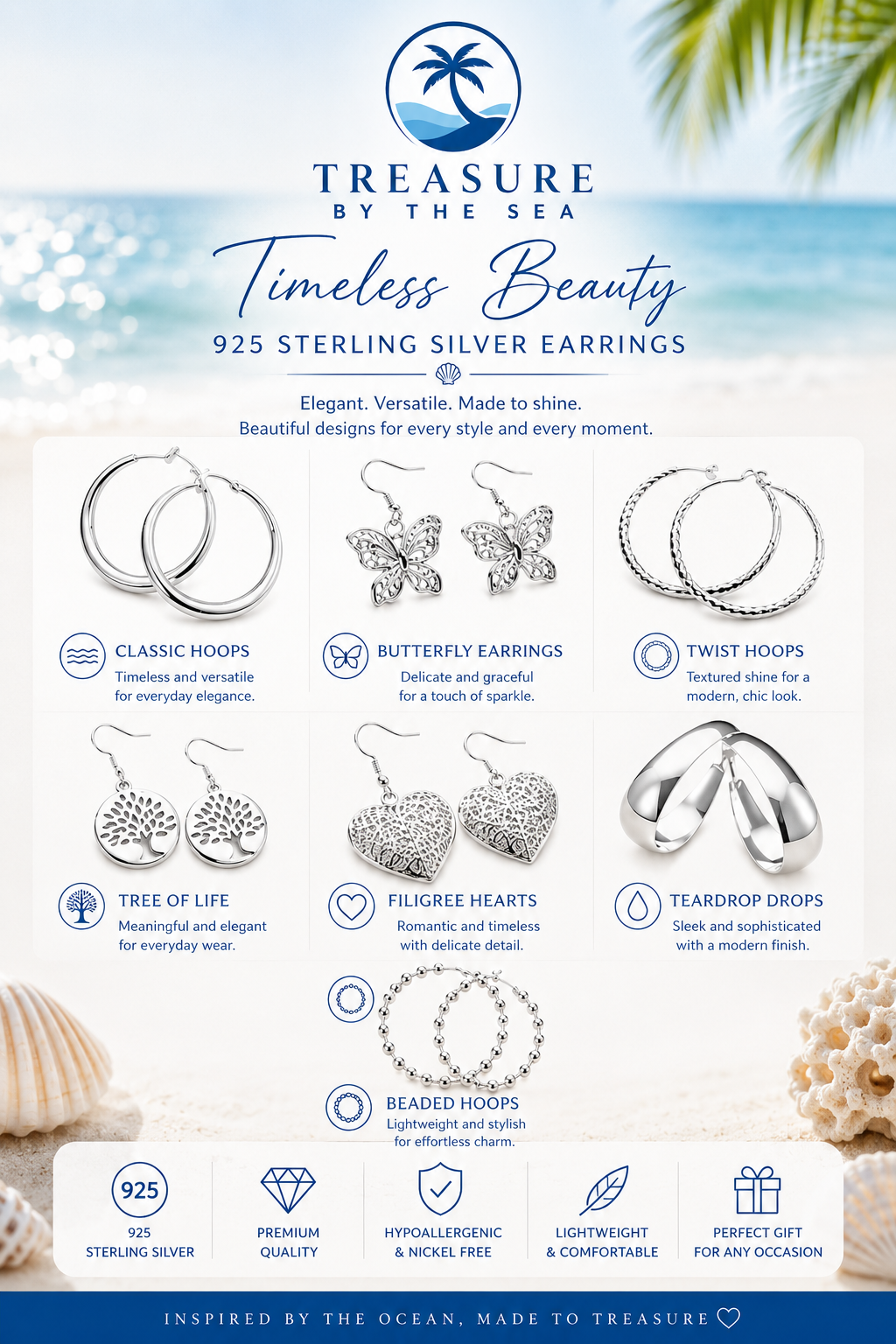 Sterling Silver Earrings