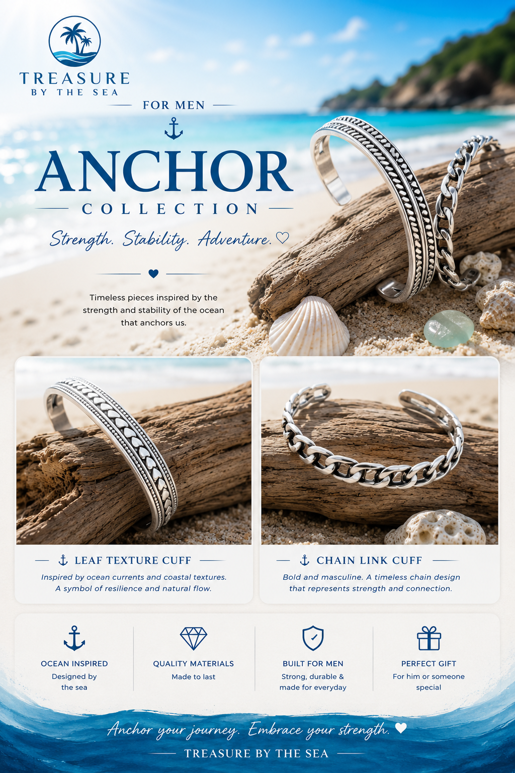 Mens Anchor Collection