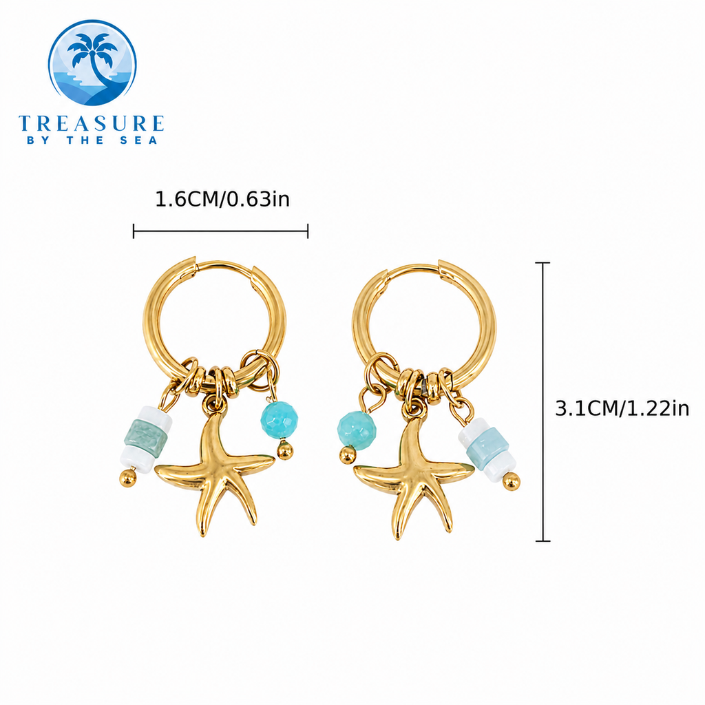 Ocean Star Earrings