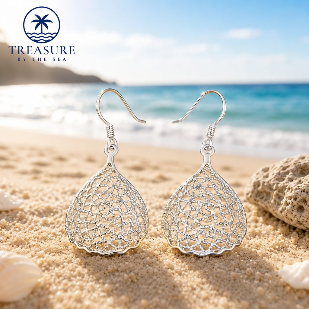Filigree  Sterling Silver Earrings