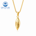 Sunlit Surfboard Necklace