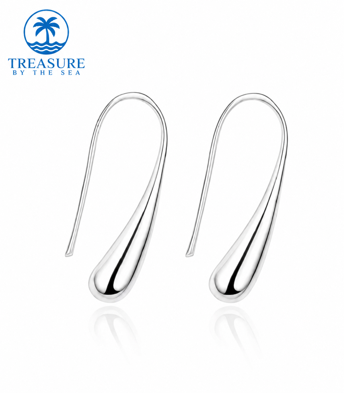 Waterdrop Earrings Sterling Silver