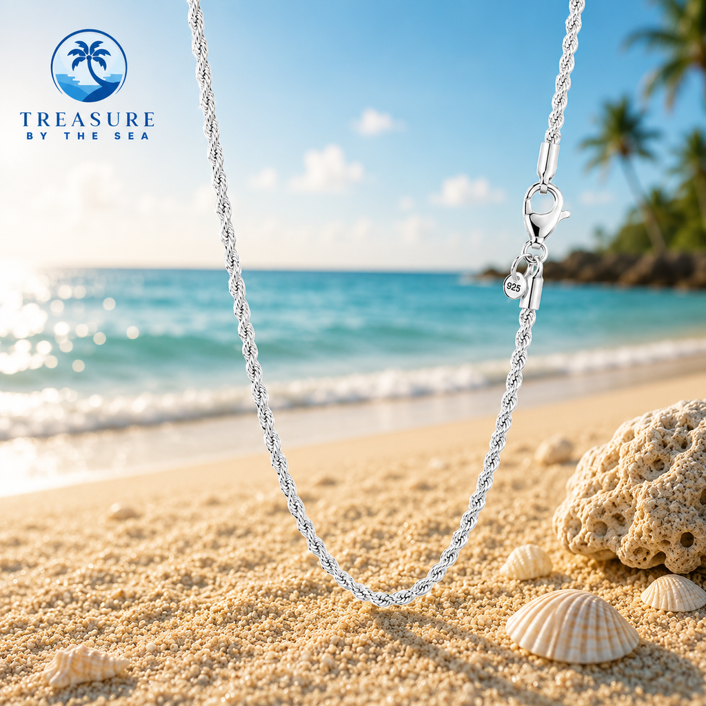 Sterling Silver Rope Chain