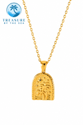Coastal Paradise Golden Necklace