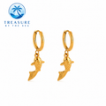 Koi Golden Earrings Stainless Steel