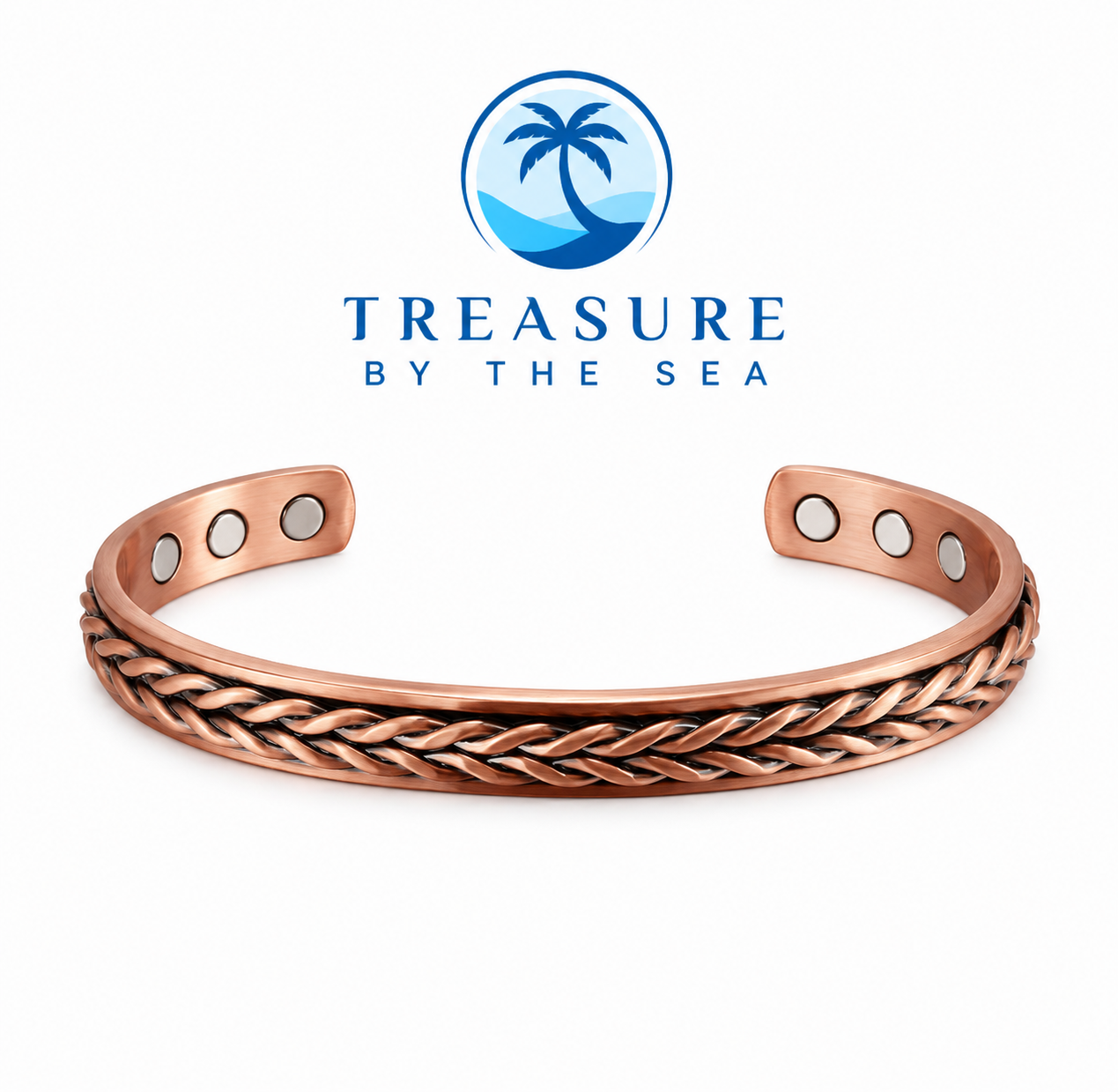 Rope Twist Copper Bracelet