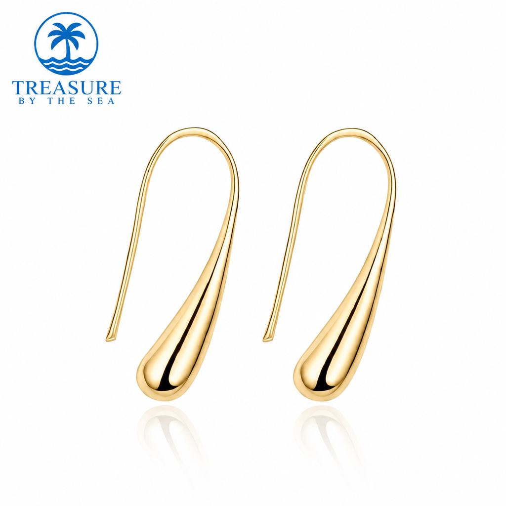 Waterdrop Earrings Sterling Silver