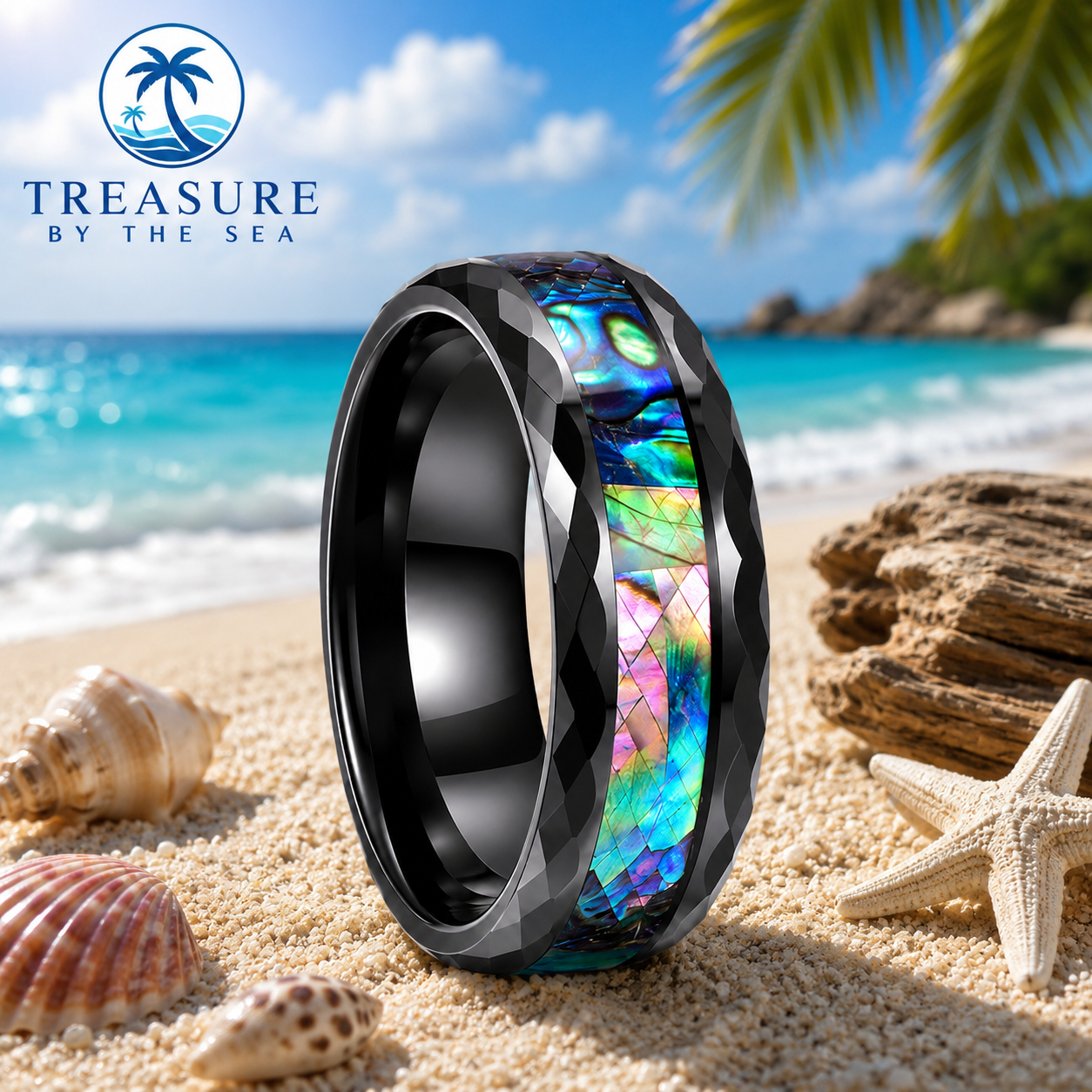 Midnight Reef Ring