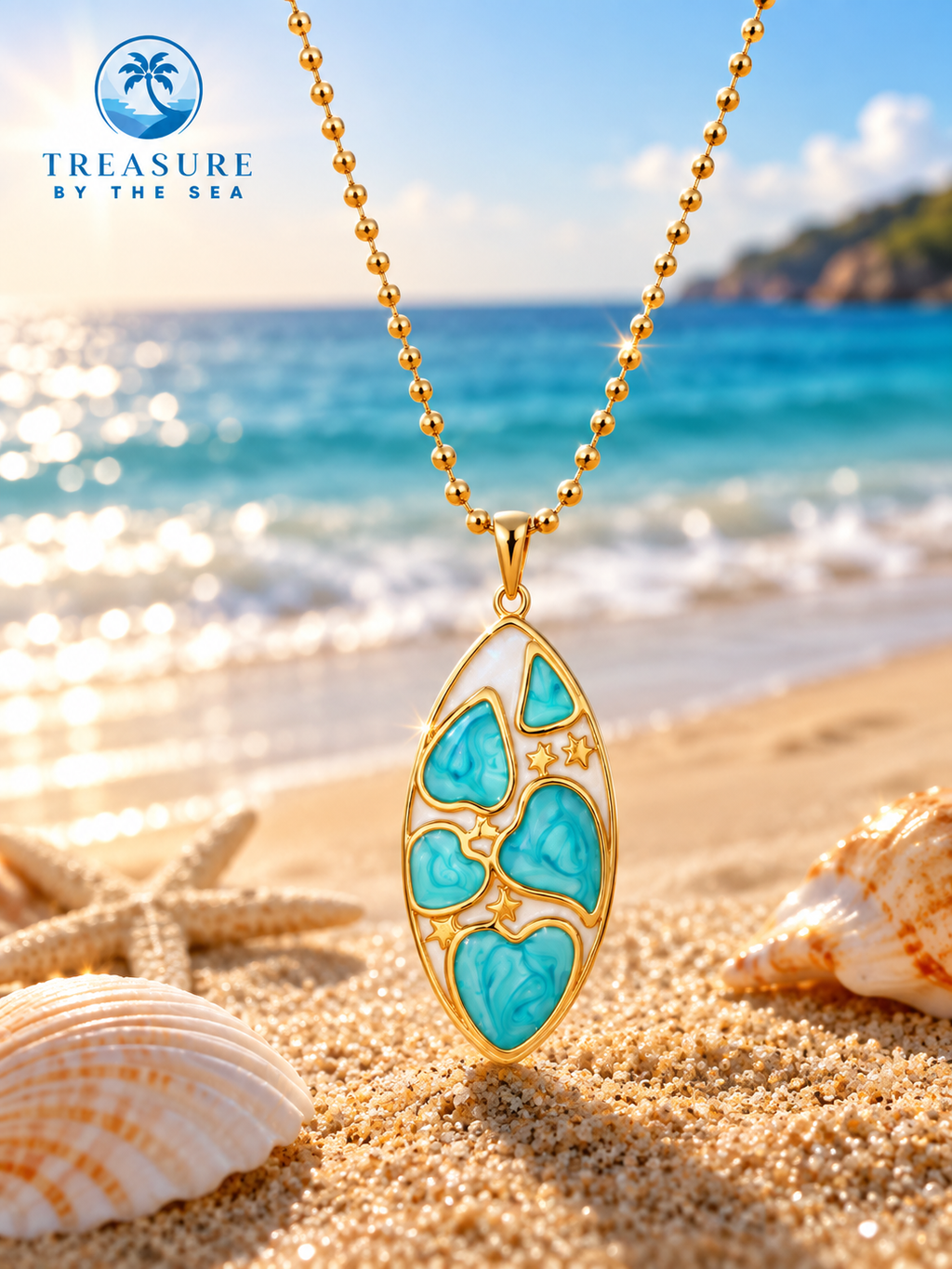 Ocean Mosaic Necklace