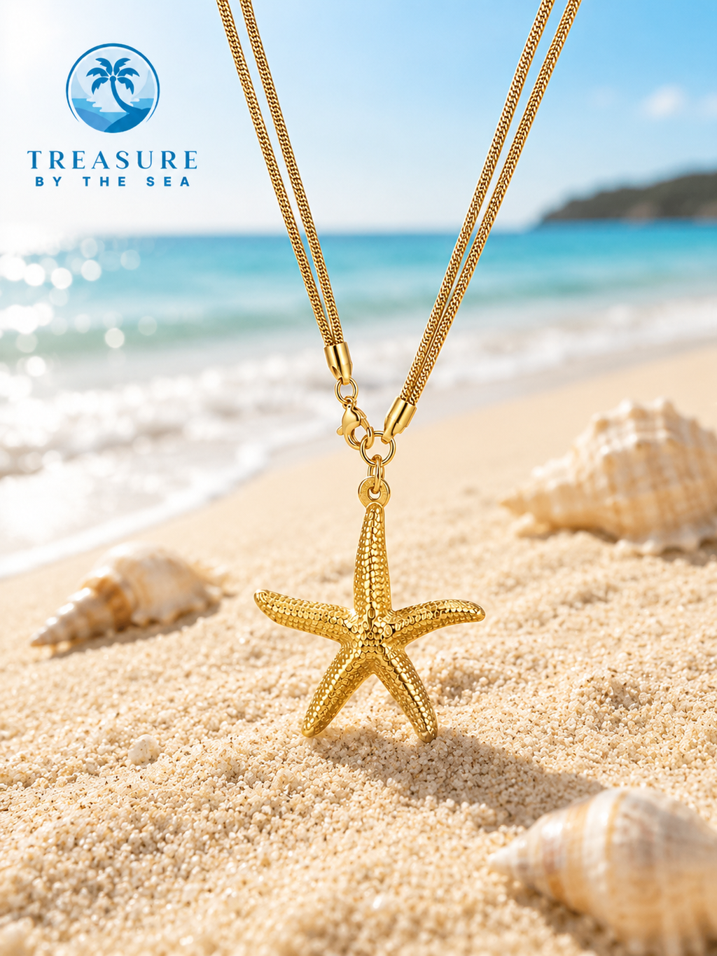 Starfish Necklace (large)