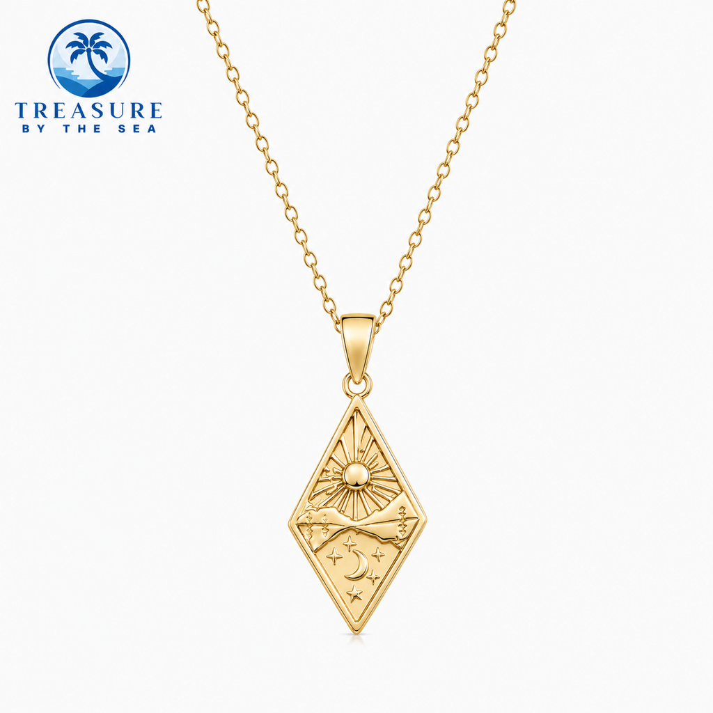Sun & Moon Horizon Necklace