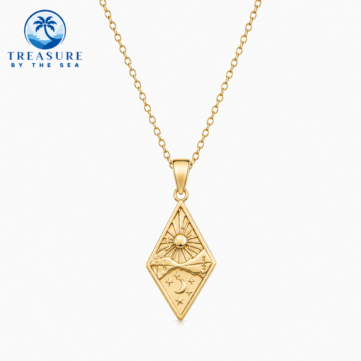Sun & Moon Horizon Necklace