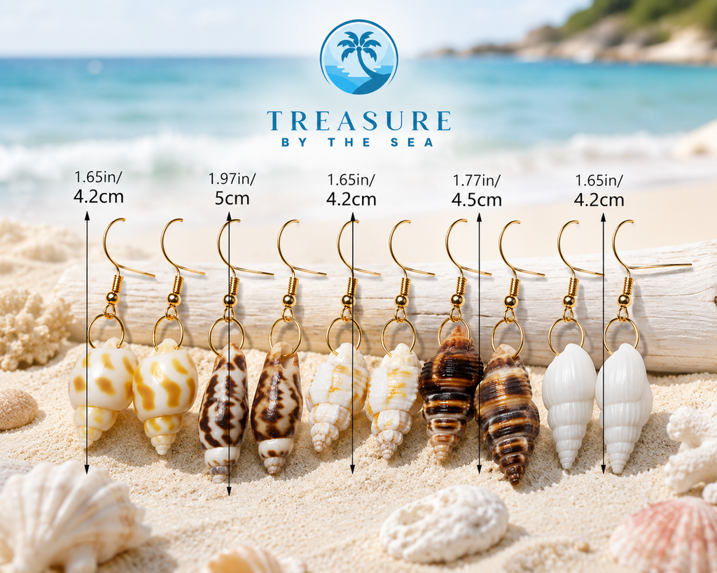 Mariner Shell Drop Earrings
