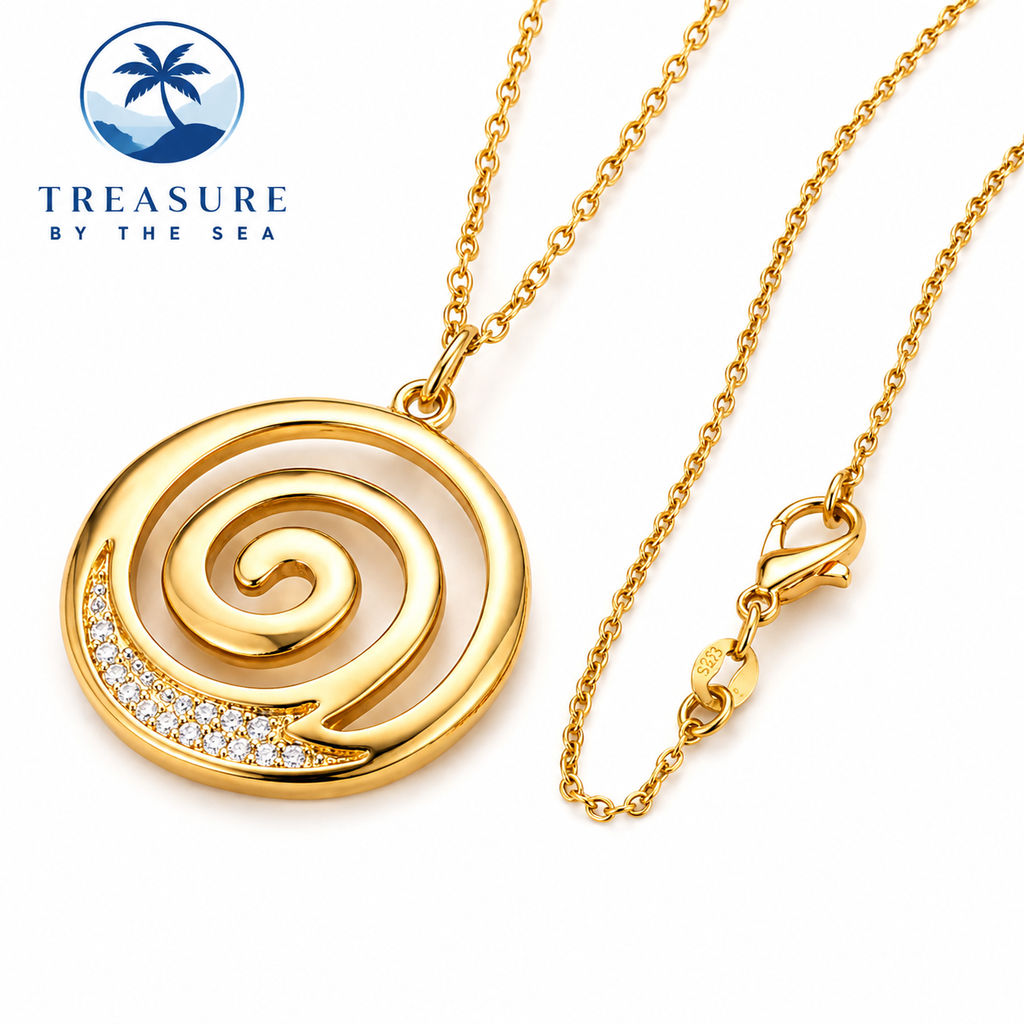 Coastal Spiral Necklace