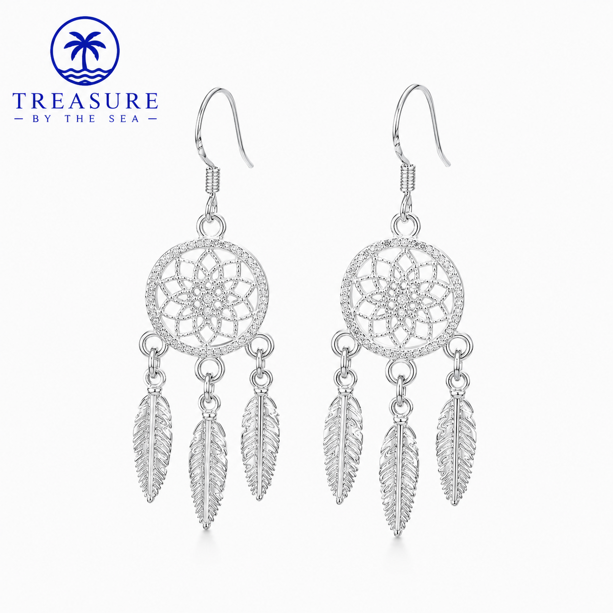 Shoreline Dreamer Earrings Sterling Silver small