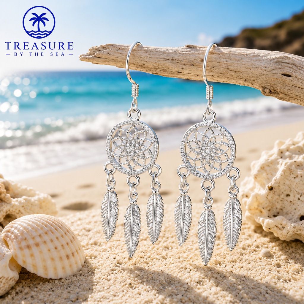Shoreline Dreamer Earrings Sterling Silver small