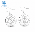 Silver Tree of Life Earrings
