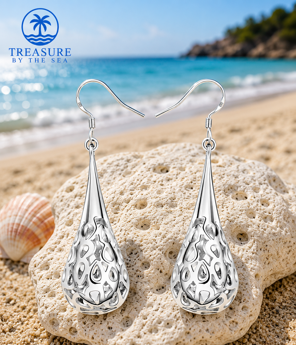 Sterling Silver Filagree Earrings