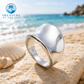 Sterling Silver Dome Ring