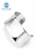 Sterling Silver Coastal Cuff Bracelet