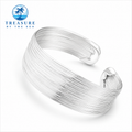 Sterling Silver Ocean Breeze Cuff Bracelet