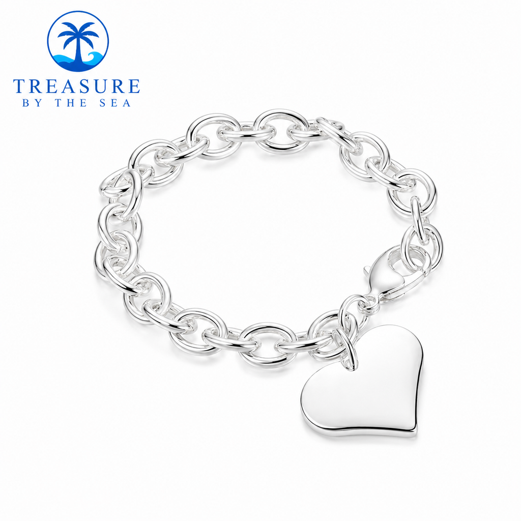 Sterling Silver Heart of the Tide