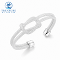 Sterling Silver Infinity Knot Bracelet