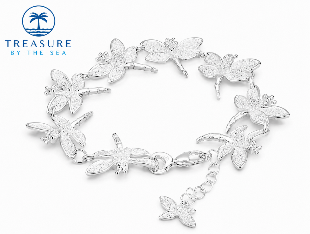 Sterling Silver Dragonfly Bracelet
