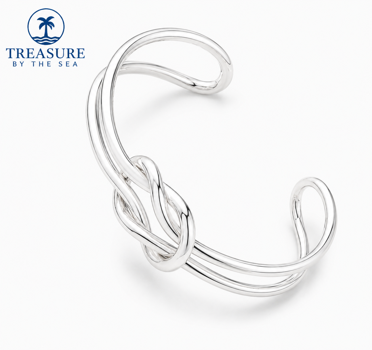 Sterling Silver Drift Knot Bracelet