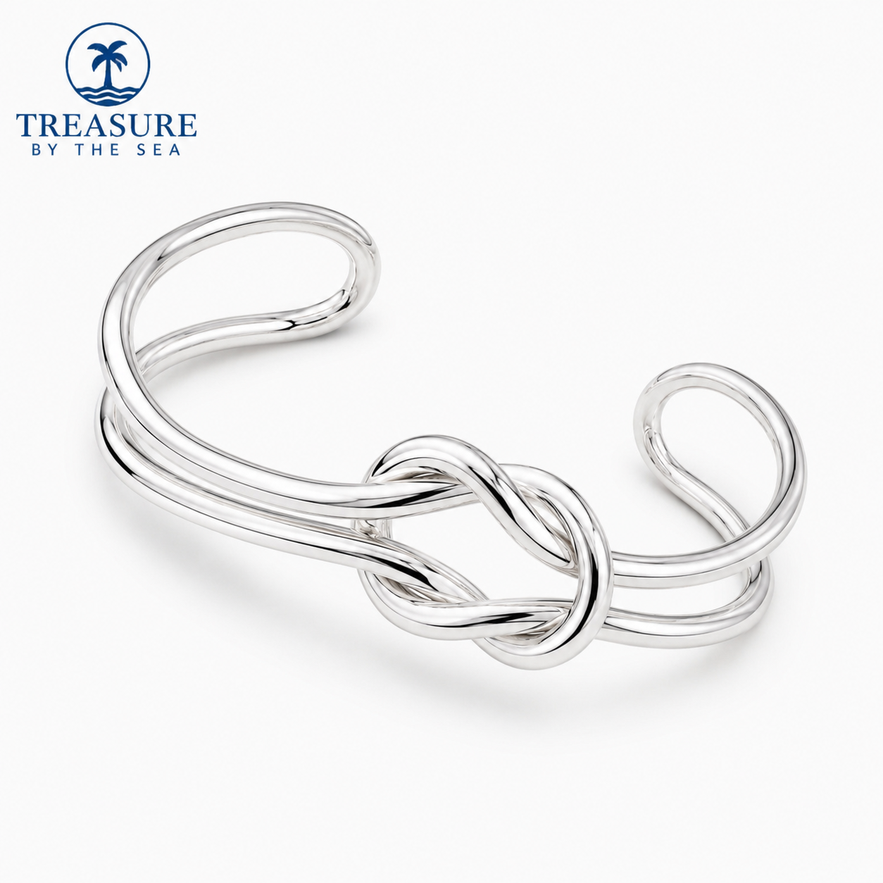 Sterling Silver Drift Knot Bracelet