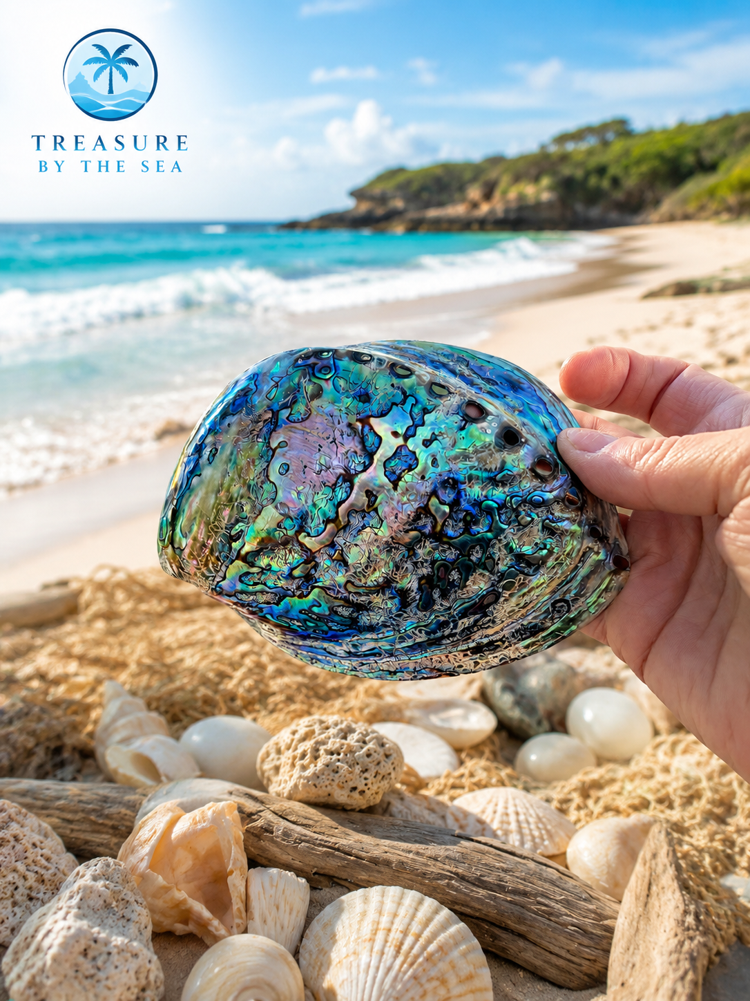 Abalone Shell Coastal Treasure