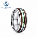 Silver Ocean Drift Men’s Ring