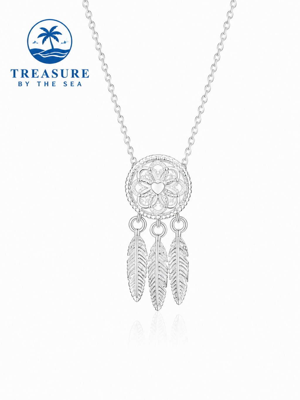 Shoreline Dreamer Sterling Silver Necklace