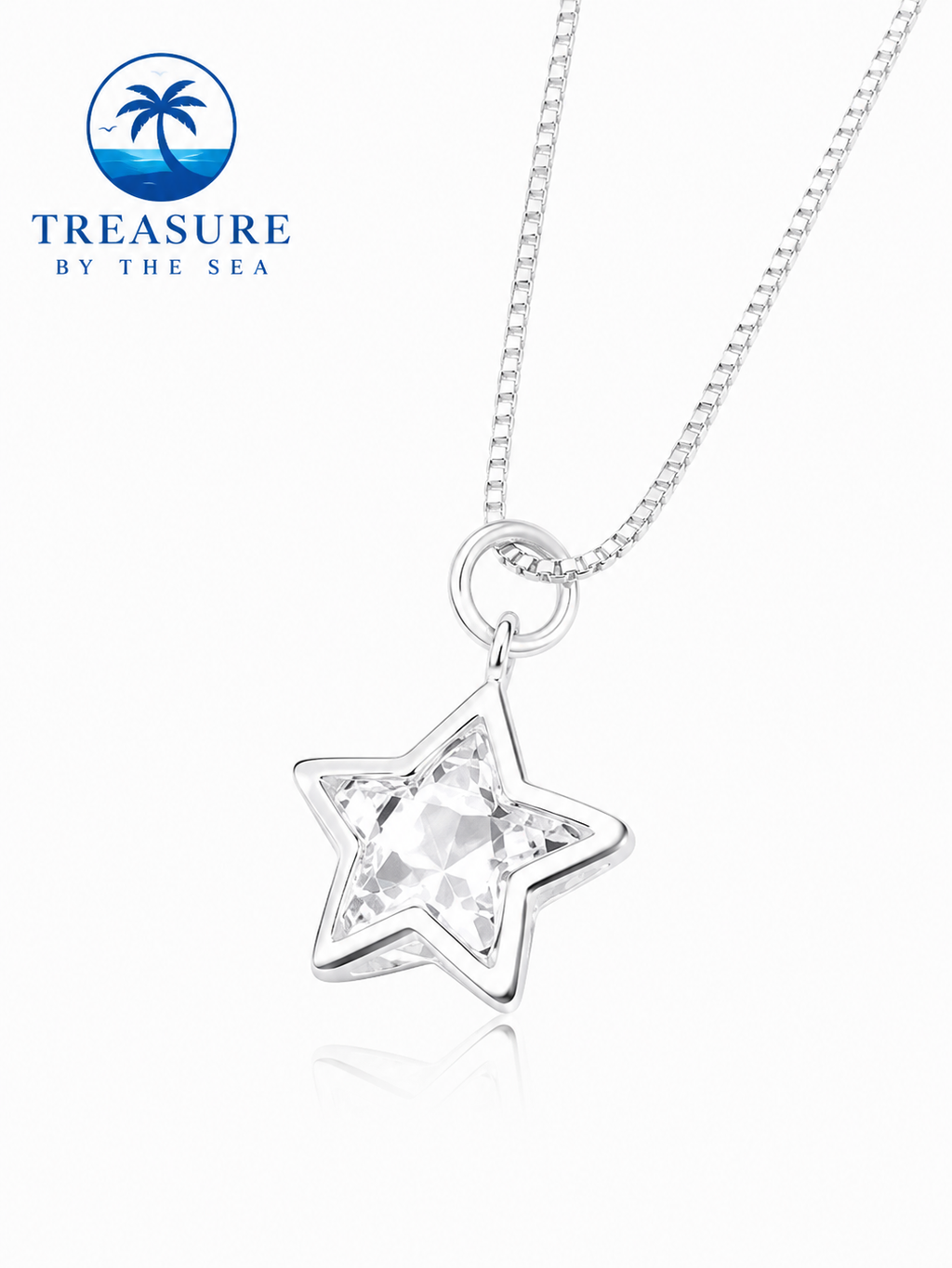 Star Necklace Sterling Silver