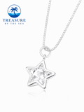 Star Necklace Sterling Silver