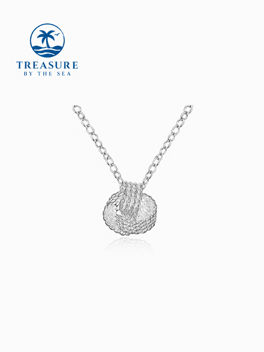 CoastalKnott Necklace Sterling Silver