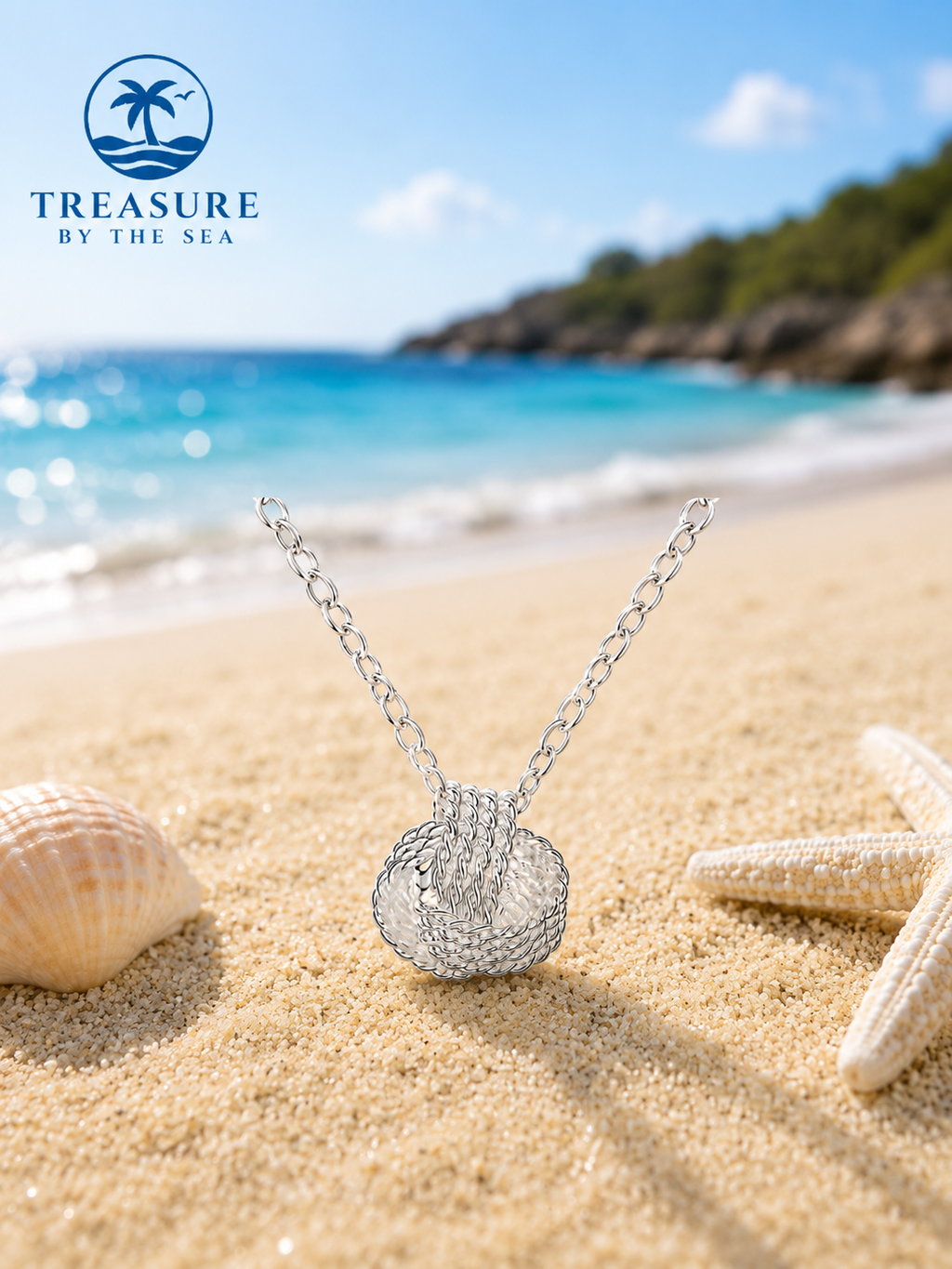 CoastalKnott Necklace Sterling Silver