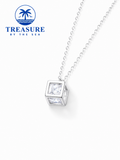 Sparkly Cube Necklace