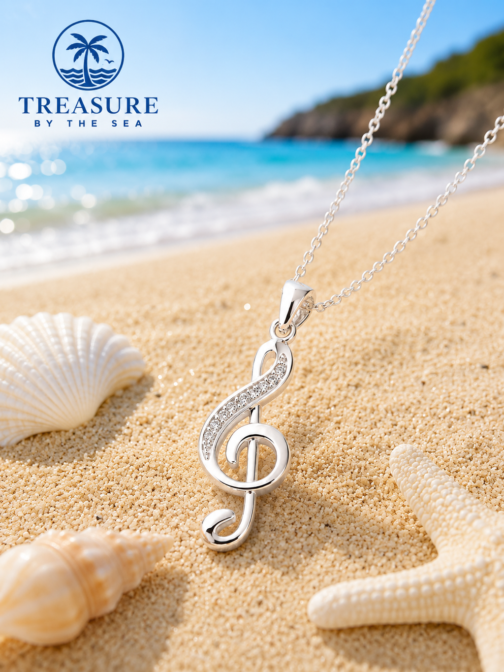 Harmony Note Sterling Silver