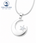 Moonlit Tide Necklace Sterling Silver