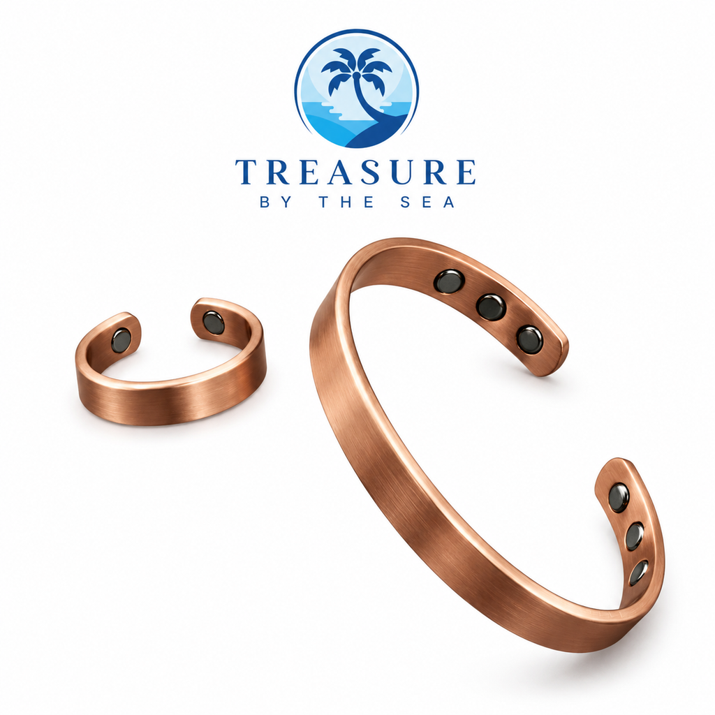 Classic Copper Set  Bracelet & Ring