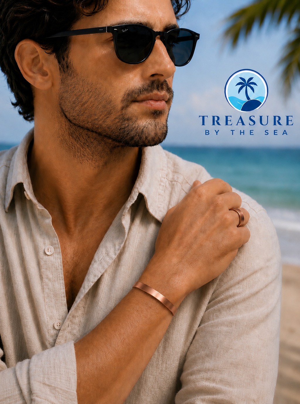 Classic Copper Set  Bracelet & Ring