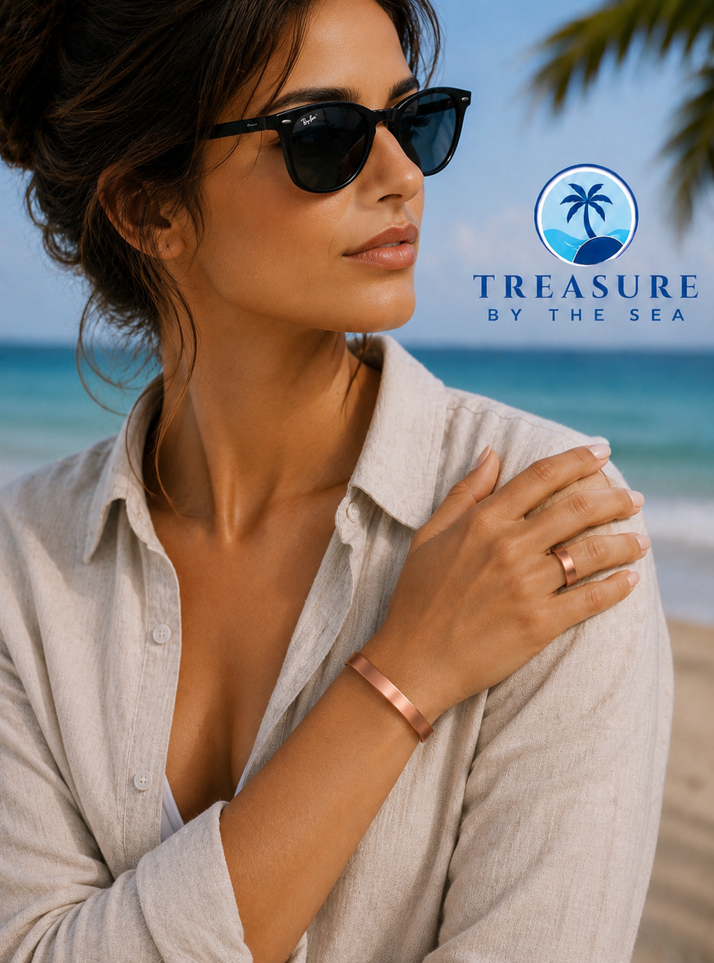 Classic Copper Set  Bracelet & Ring