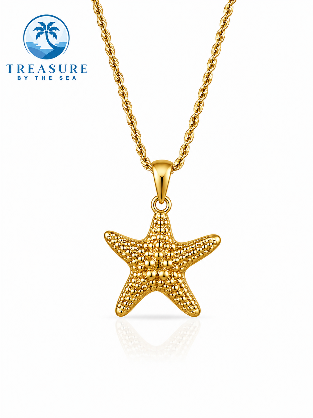 Starfish Necklace Stainless Steel