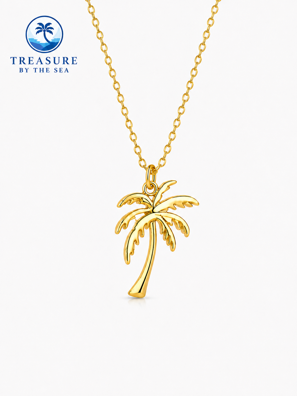 Island Breeze Gold Necklace Stainless Steel