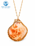 Indigo Shell Necklace