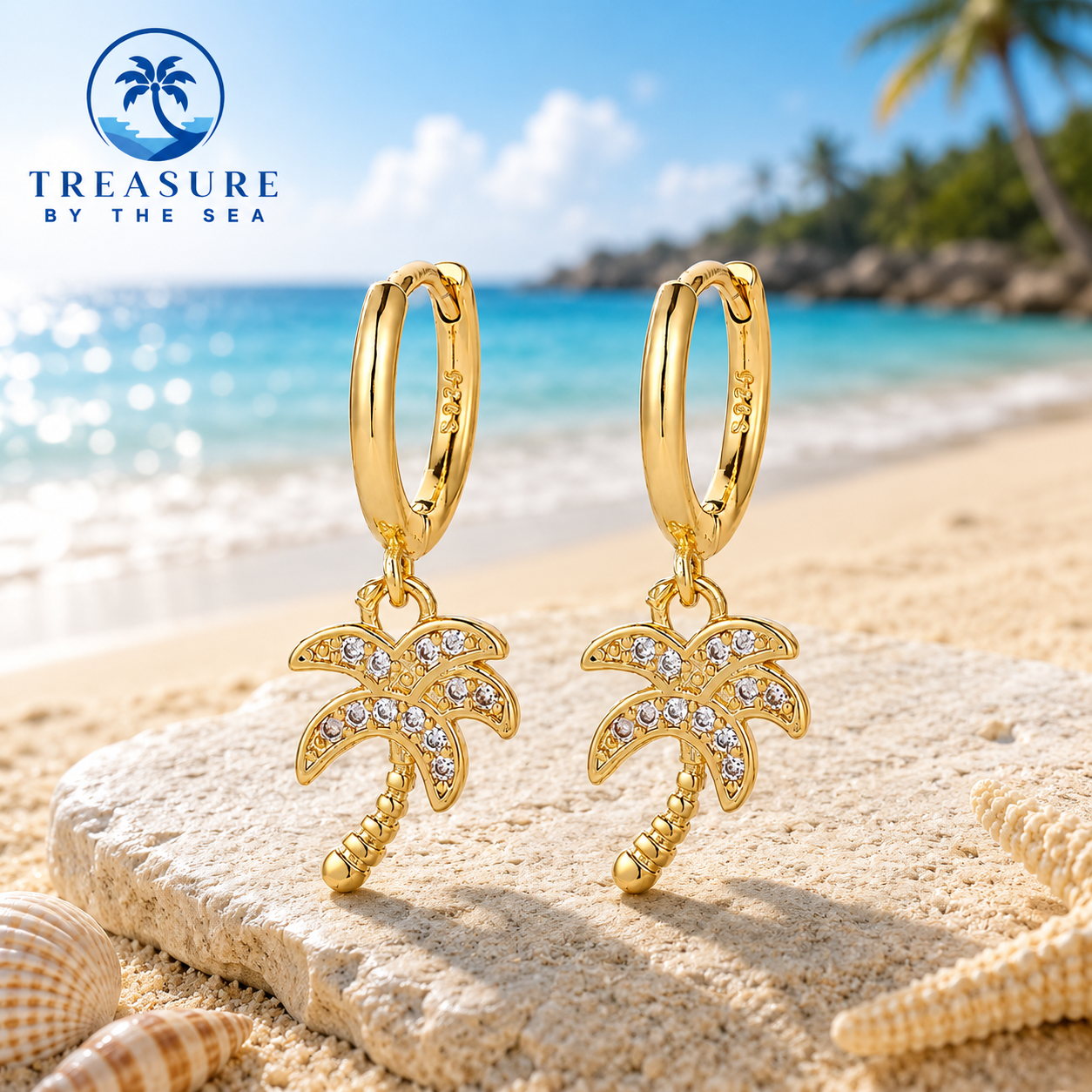 Palm Breeze Earrings